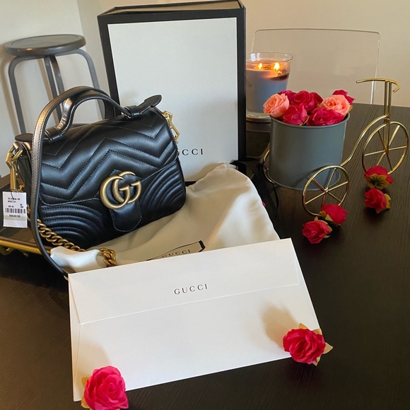 BRAND NEW GUCCI Marmont Mini Bag - Picture 2 of 7